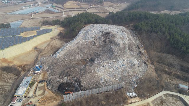 '쓰레기탈곡기'로종량제쓰레기서도50%자원재활용